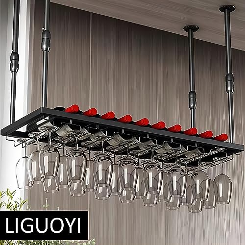Soporte Colgante para Botellas y Copas de Vino 60x30 cm miniatura 3