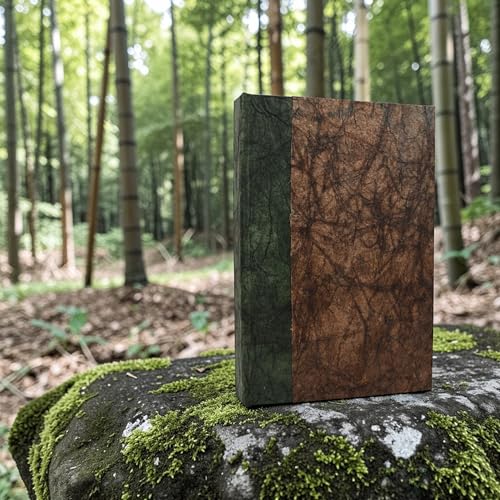 Journal vintage en papier Lokta népalais cadeau artisanal authentique