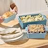 Best Choice Products 3-Piece Ceramic Bakeware Set, Stoneware Baking Dishes, Porcelain Casserole Bakeware Dishes, Serving Dishes - 9x12 Casserole, Loaf Pan, 8x8 Baking Dish - Sage Green #5