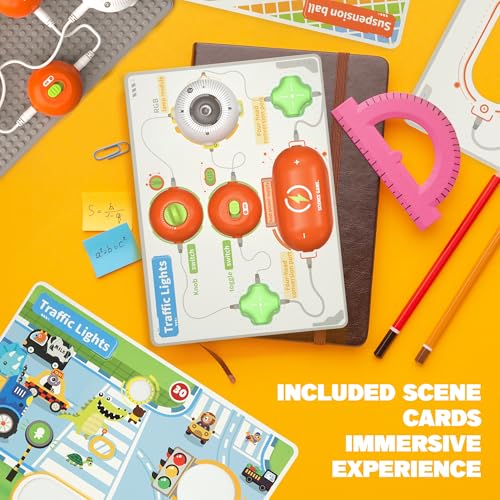 Image of SMILESSKIDDO Science Kits for Kids, STEM Toys for Kids, 16 Circuit Parts | Electronics Exploration Kit, Over 440 Projects, Educational and Learning Toys, Christmas Birthday Gifts for Kids