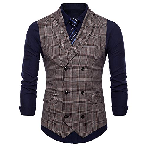 6 Button Business Waistcoat Slim Fit 