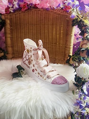 Sweet 15- Mis 15 - Personalized Sneakers-Quinceañera Shoes (7)2