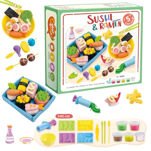 Juega A Color Dough,Dough Playset,Arcilla Y Pasta Artística Para Niños - Juego De Pasta De Juego Con Comida De Juego Juego Juego De Pasta De Juego Con Arcilla Y Pasta Artística Para Niños Para Niños