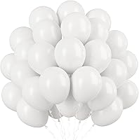 Vista 19 de Globos de arena blanca 60pcs de 5 pulgadas globos pequeños beige para arco de guirnalda de globos, redondos de 5 pulgadas, mini globo de látex