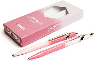 Caran D'Ache Sunset Sky 8490.705 - Set Penna A Sfera E Portamine Con Sfumatura Tramonto