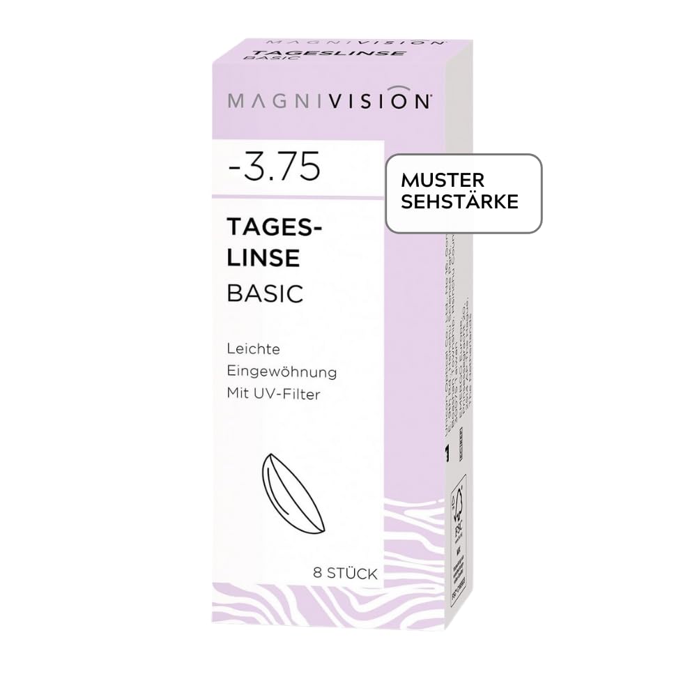 Tageslinsen MAGNIVISION -4.50 dpt, 8 Stk, BC 8.6, DIA…