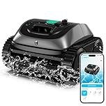 WYBOT C1 Robot Piscina Senza Fili con Pianificazione Intelligente del Percorso, Pulizia Fondo/Pareti/Linea dell'Acqua, Aspiratore Piscina Aspirapolvere Piscina con 3 Motore, Fino a 150 Mins, 150㎡