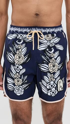 AGUA BENDITA Men's Liam Clay Swim Trunks 6"2