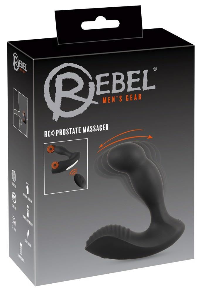 Rebel RC Prostate Massager Nero 13,1 cm