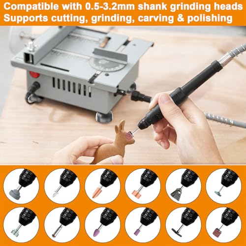 Sinpiode Mini Table Saw 7-Speed