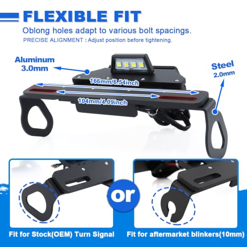 Xitomer Adjustable R6 Fender Eliminator