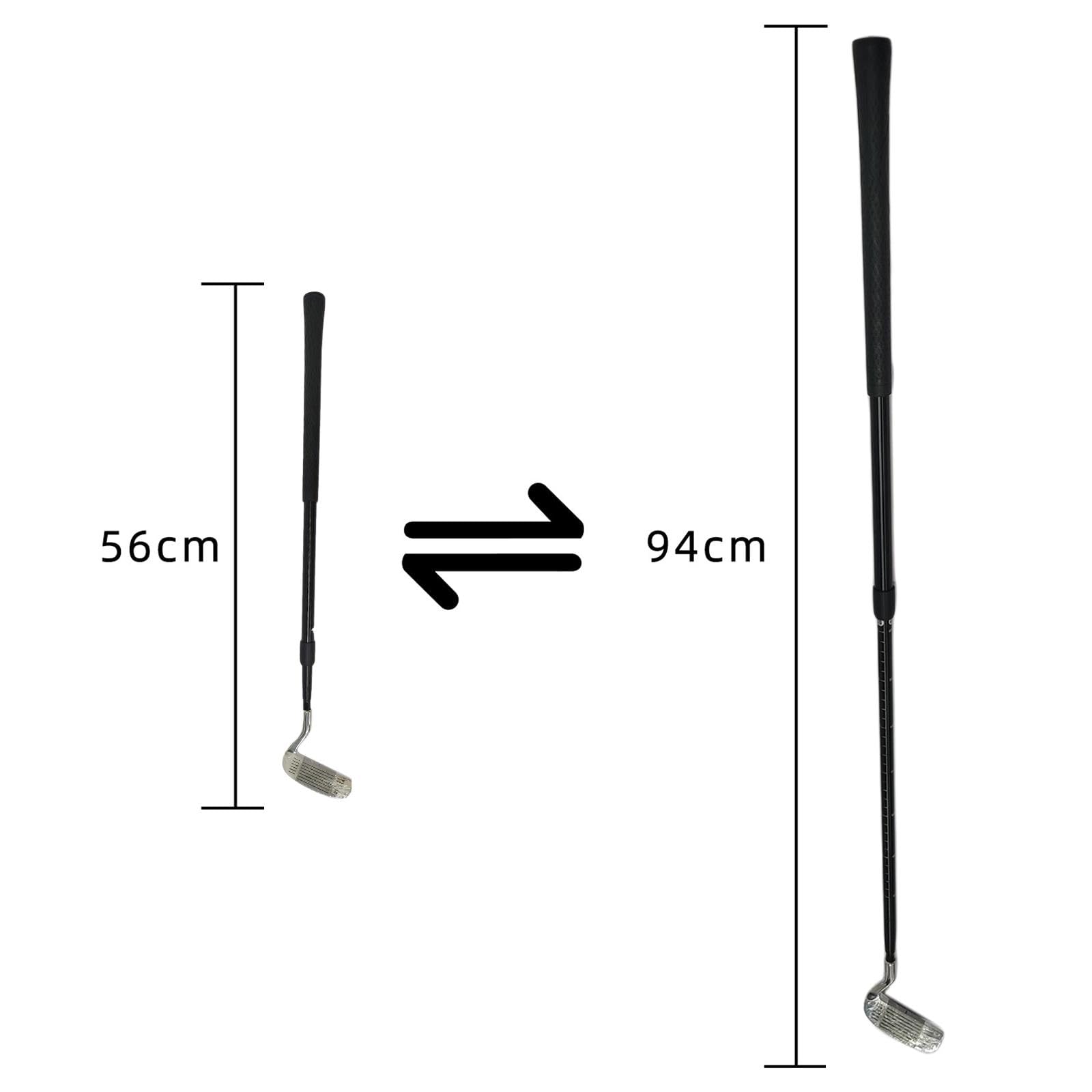Golf Chipper Black Golf Chipping Practice Club pour Unisexe Femmes Hommes Enfants
