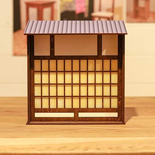 1/10スケール和風ドールハウス 限定和紙風アクリル付き アクリル黄色