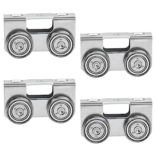 P2750-EG Trolley Assembly 4 Wheel Light Duty for Use with All 1-5/8" P1000, P1001, P5000, P5001, P5500, P5501 or Taller Strut Channel, Unistrut, Superstrut (4Pack)