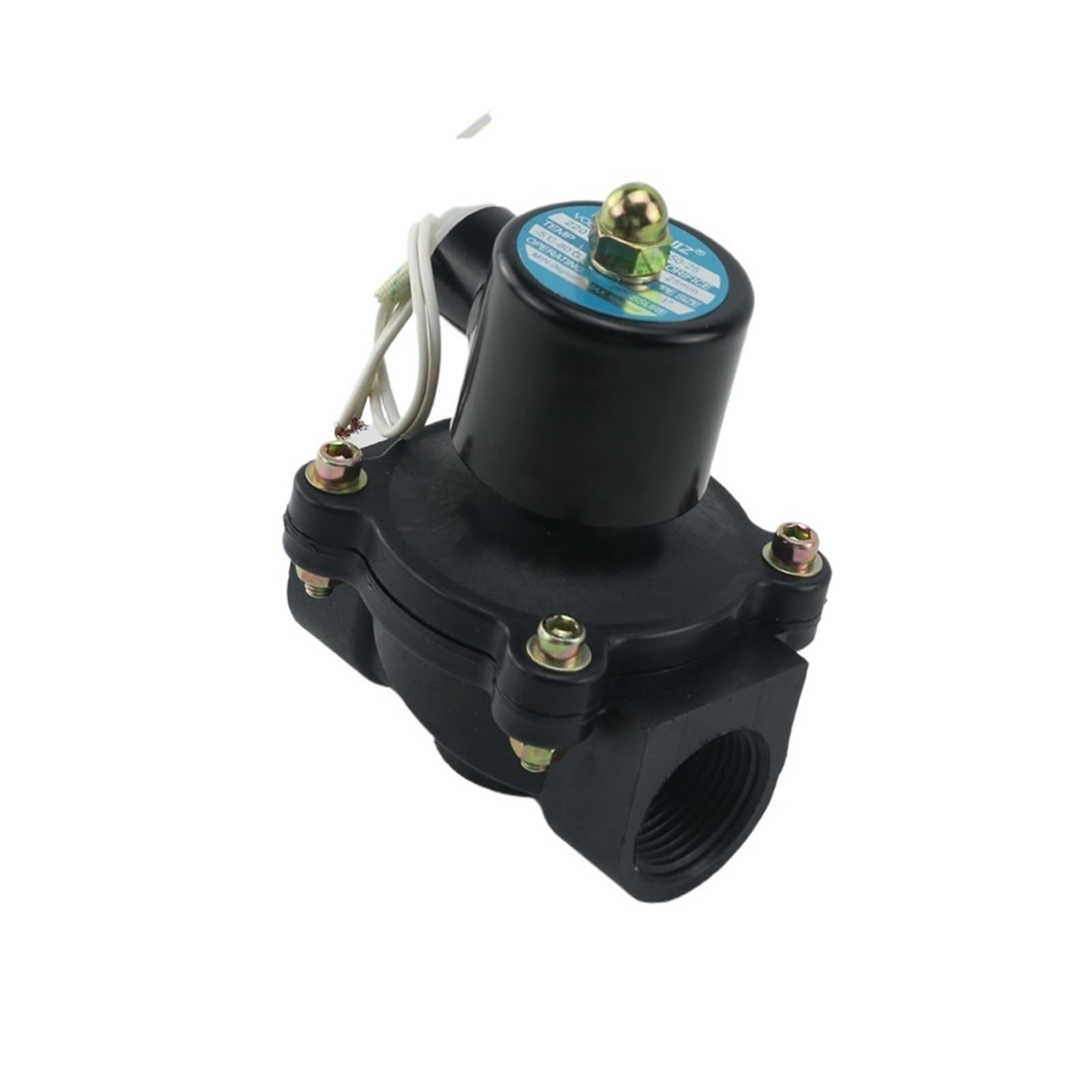 Normally Closed Plastic Solenoid Valve(2",DC24V)