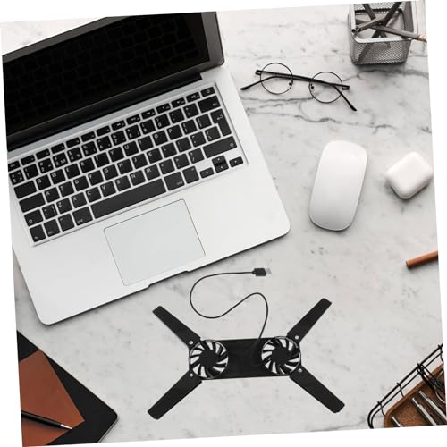 Base de enfriamiento para laptop Happyyami portátil negro miniatura 5