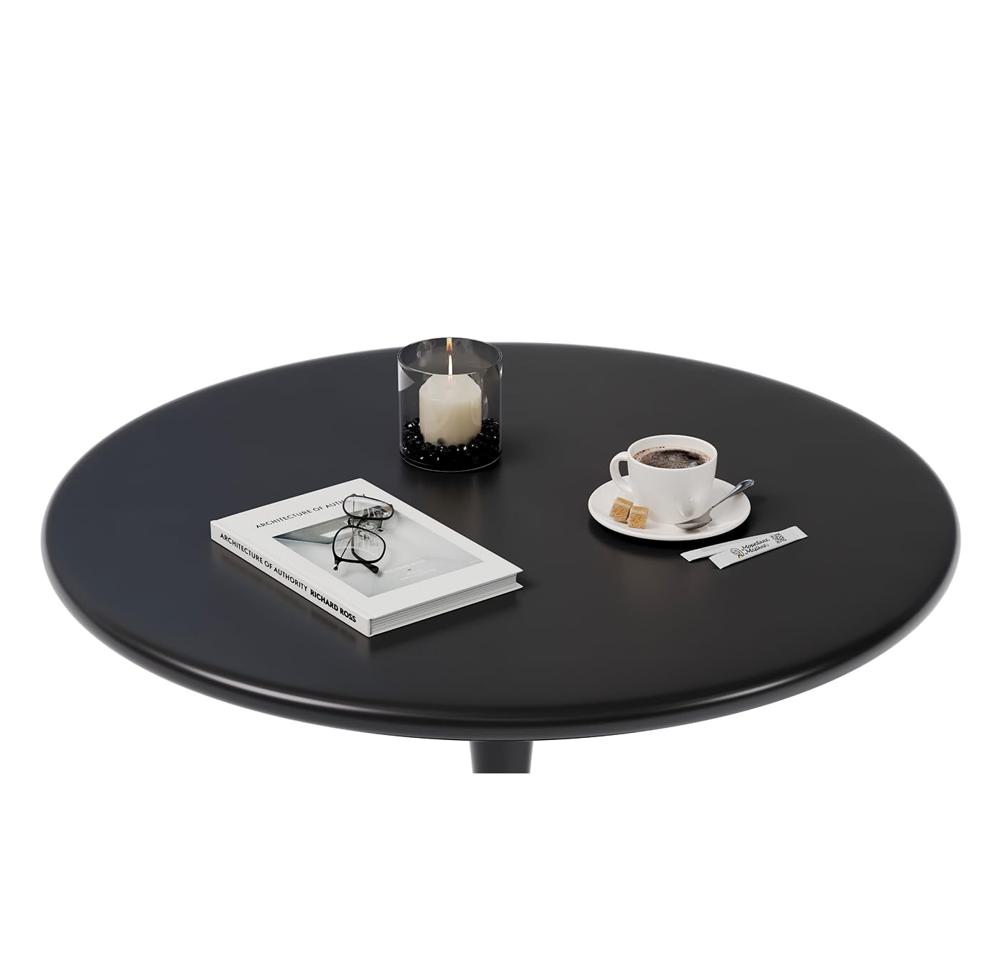 Amazon.com - Black Small Tulip Table, 24 Inch Round Dining Table