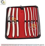 dilatoren set apotheke HEGAR DILATOR SOUNDS SET 8 PCS GYNECOLOGY G.S INSTRUMENTS by G.S ONLINE STORE