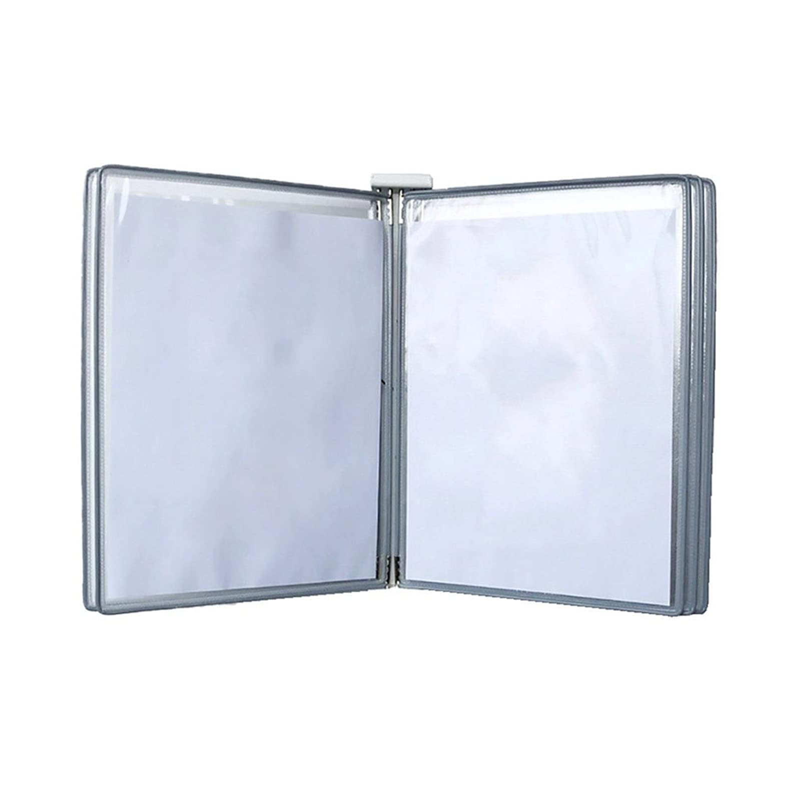 ZXFfhDHJH display folder， File A3 Display Wall Folder -, [16.53inch×11.69inch] 10 Pockets(Gris)