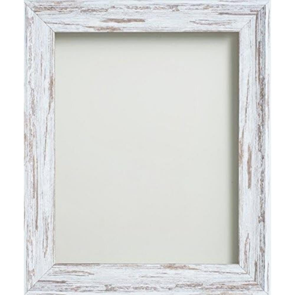 Frame Company Lynton Range, Driftwood 10x8 inch Picture Photo Frame Fitted With Glass * Choice of Four Colours * NEW