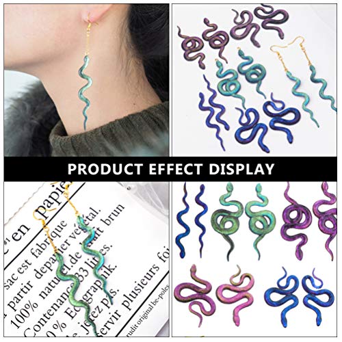Silikon Ohrring Form Schlange DIY Schimmel Harz Schmuck Silikon Formen für Ohrring Handwerk Guss Anhänger – Bild 8