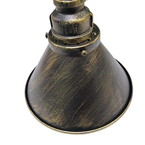 Lanterne murale décorative en métal robuste pour cave et intérieur