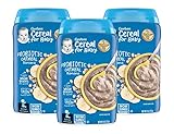 Gerber Cereal for Baby 2nd Foods Cereal, Probiotic Oatmeal Banana Cereal, Made with Whole Grains, Real Fruit &amp; Probiotics, 8-Ounce Canister (Pack of 3)