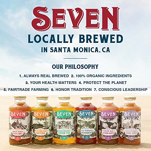 Seventeas Fan Favorite Variety Pack Of Teas, 16 Oz (Pack Of 12 Bottles), Organic, Bottled Iced Teas #TOP5