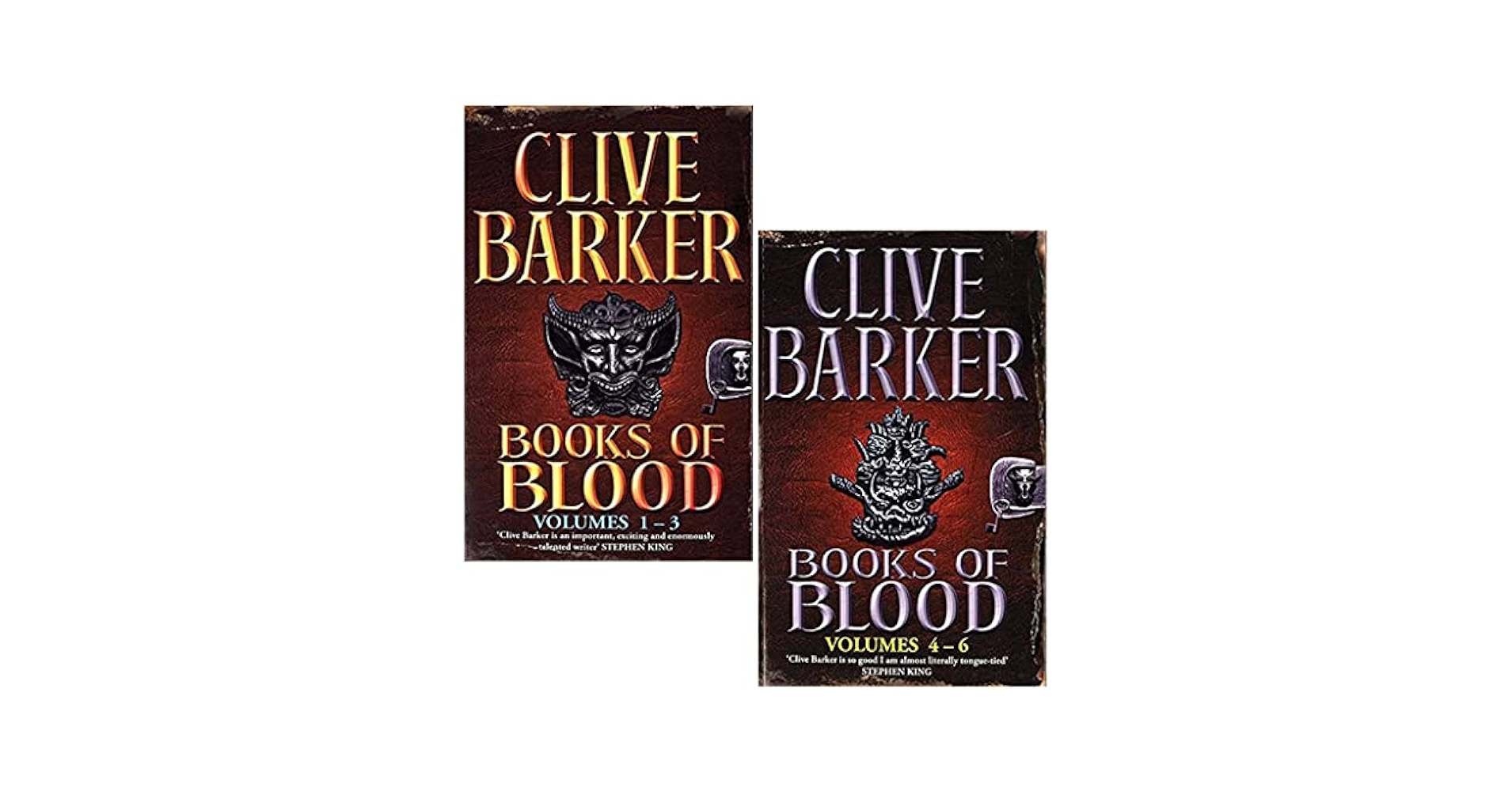 Books Of Blood Omnibus Vol (1-3) & (4-6) Collection 2 Books