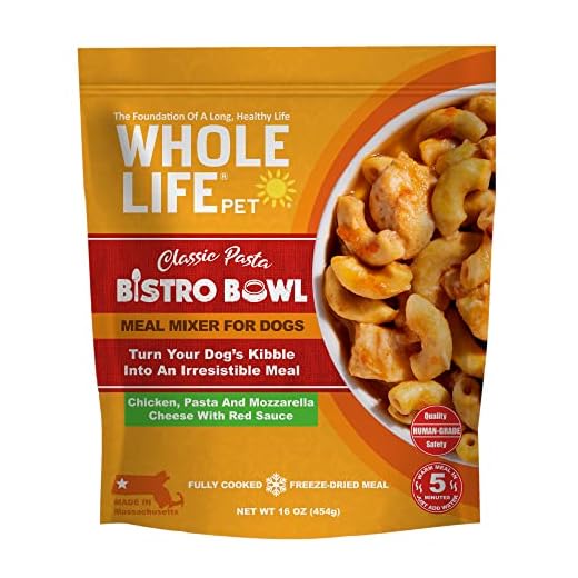 Whole Life Pet Bistro Bowl for Dogs - Human Grade Meal Mixer Food Topper - Healthy Whole Food Ingredients, Protein Rich, All Natural - Picky Eaters
