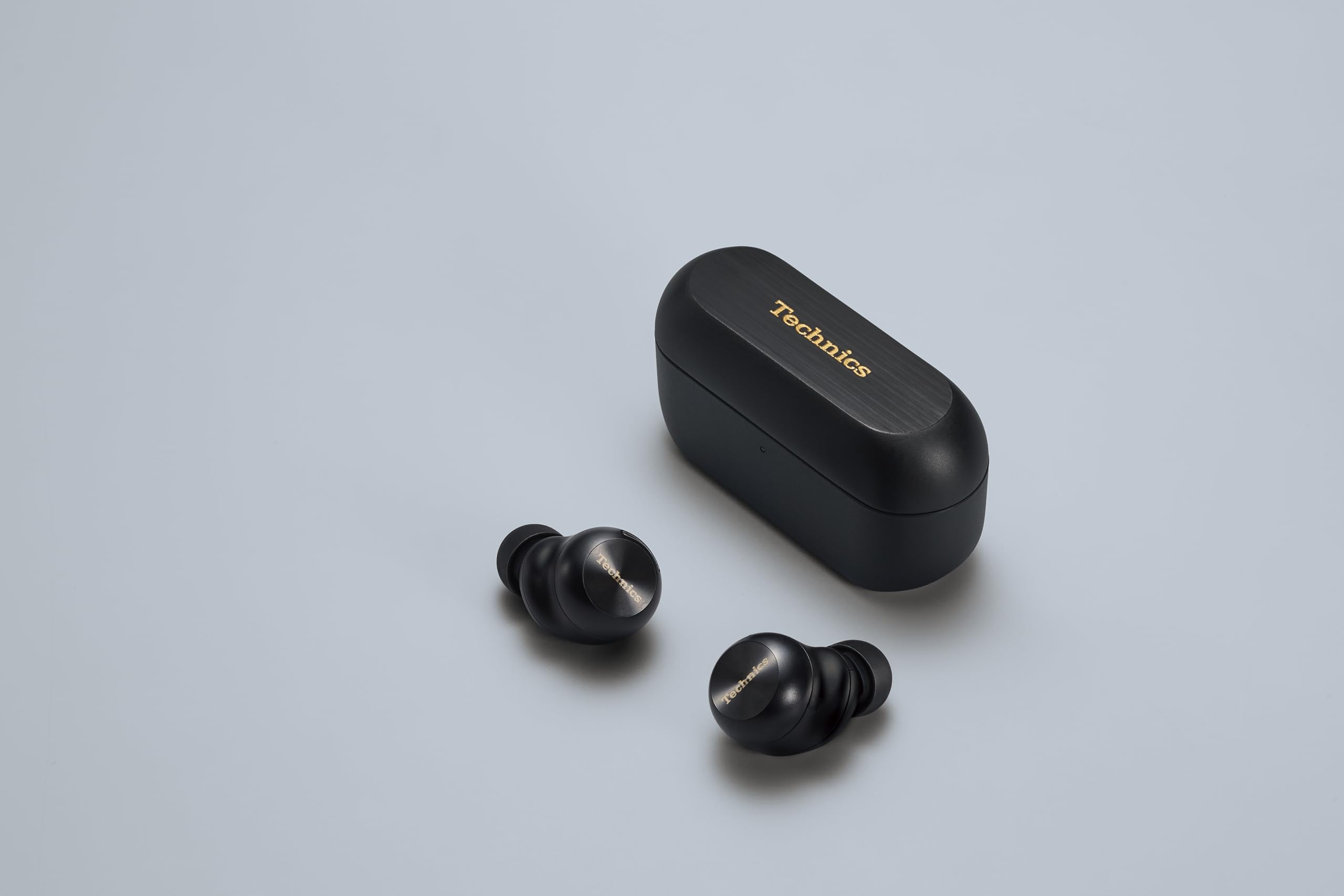 Technics EAH-AZ100-K Wireless Earphones, Black, Magnetic Fluid