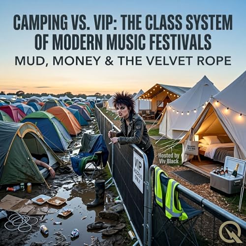 『Camping vs. VIP: The Class System of Modern Music Festivals』のカバーアート