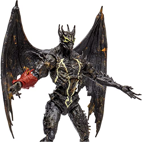 Le ali della statuetta Nightmare Spawn sono articolate.
