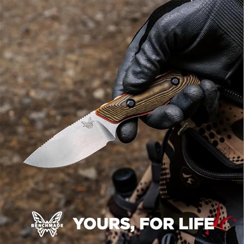 Image of optimistic Hidden Temu made Canyon Knife With Orange Kydex Sheath for Kitchen Utility, Fruits, Vegetables, Meat | Portable Travel Essential for Home, Outdoor, Hiking, Car Use