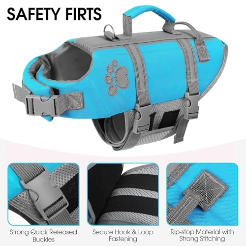 Gilet de sauvetage pour chien taille S réfléchissant protégeant les petits