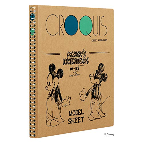 最安値 マルマン スケッチブック クロッキー帳 ディズニー ミッキーマウスb 90周年限定 スクエアサイズ Sq D2の価格比較