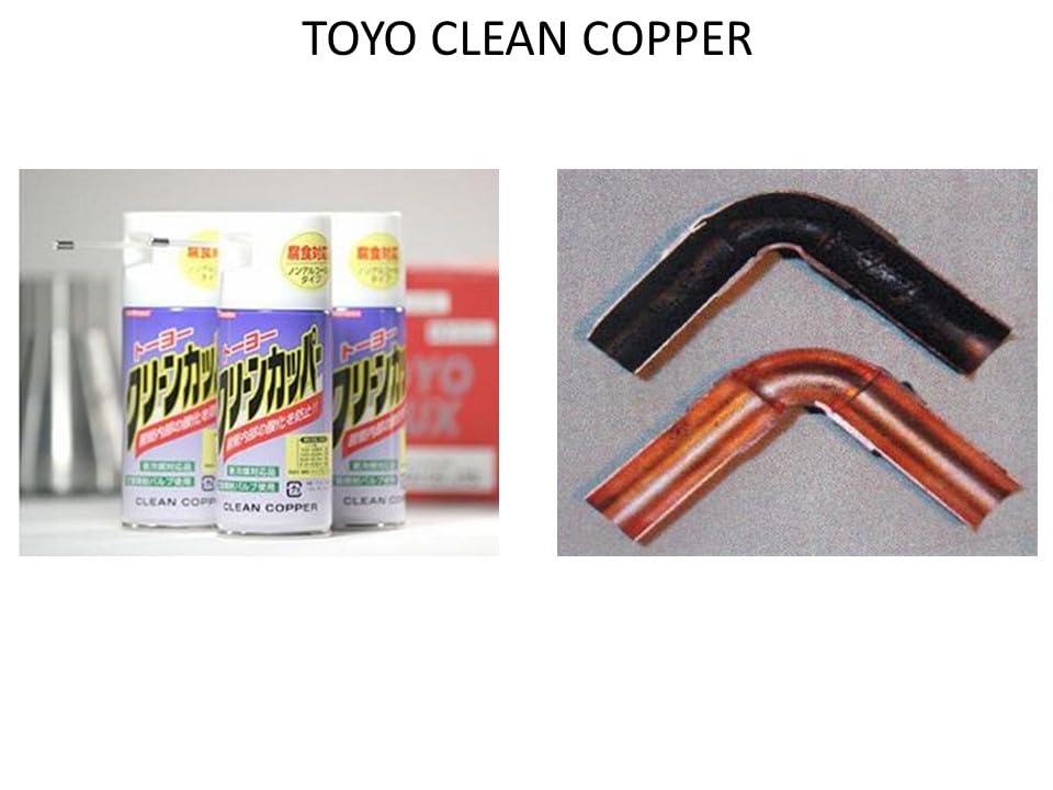 TOYO Clean Copper Anti-oxidation spray for Copper pipes : Amazon