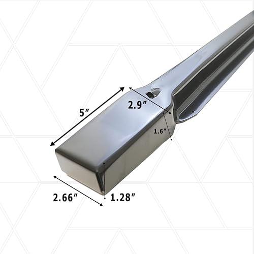 Miniatura 3 de Boxer Tools Estacas de camión de metal con estacas extremo cuadrado 12 pulgadas