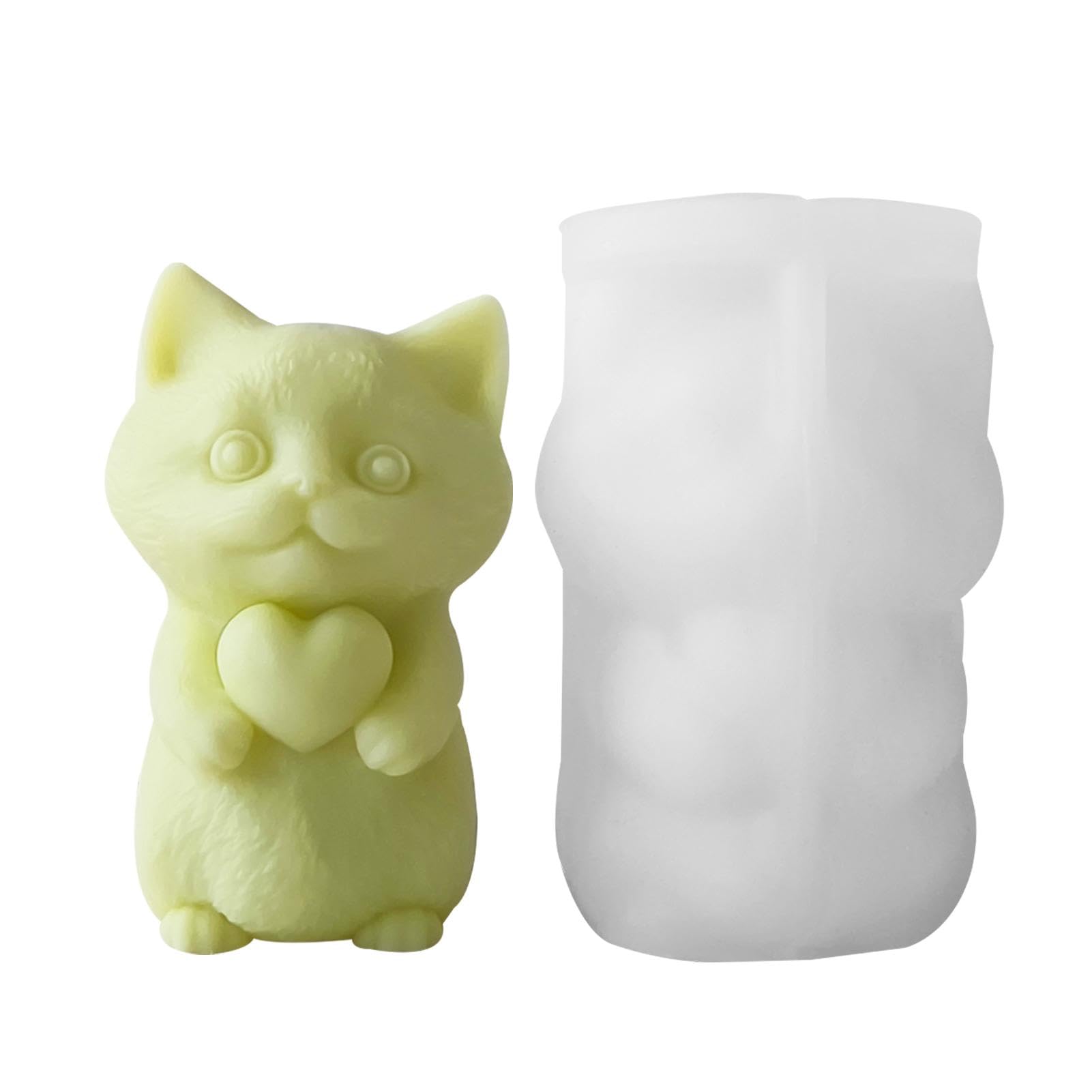 KIMISS Moules à Bougie Coulée Moules à Savon En Silicone Artisanat