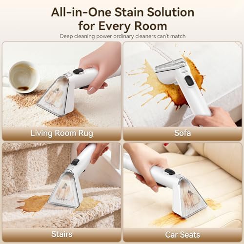 Uwant Y100 Steam Carpet Cleaner, Upholstery Cleaner Machine for Sofa, Couch — view 11