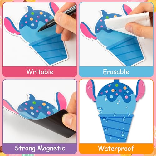 Imanes decorativos con diseño de helado, pack 12 unidades miniatura 3