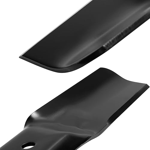 Miniatura 6 de 942-05056A Cuchillas para cortacésped aptas para cortacésped Cub Cadet Zero Turn 54 pulgadas, 742-05056 Cuchilla de elevación mediana compatible con