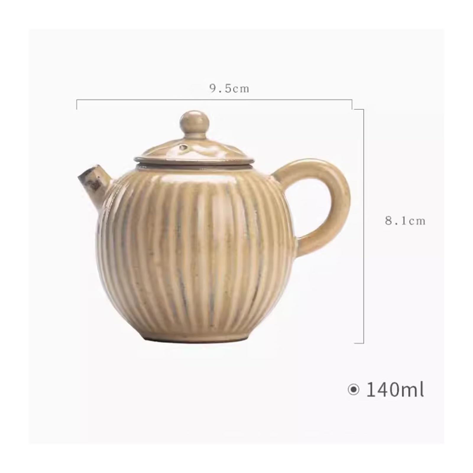teiere Teiera in Ceramica Grossolana con Filtro for Lanterna e teiera Portatile teiera Cinese