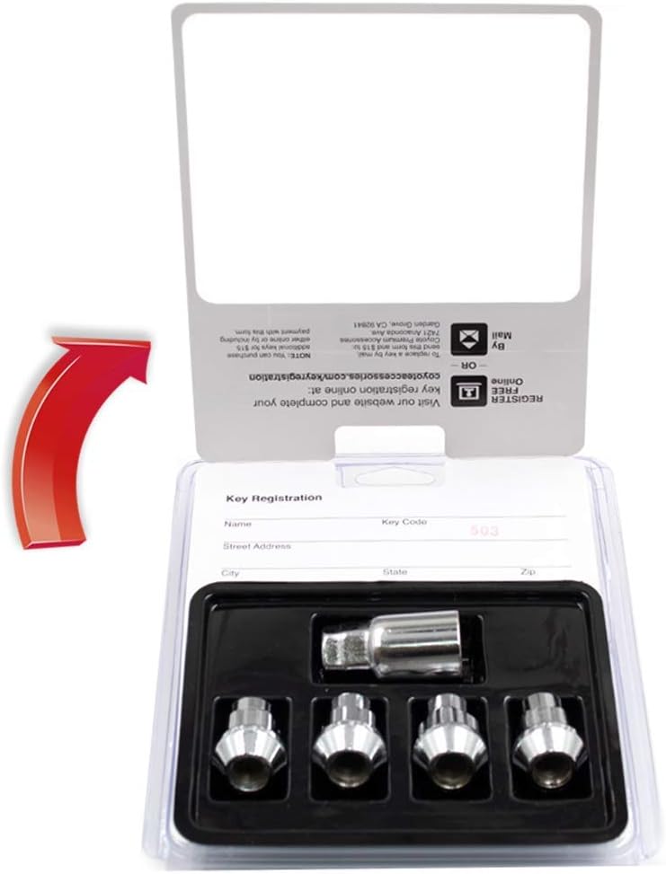 40% оƒƒ Dіѕсоunt Wheel Accessories Parts 12x1.5 Wheel Locking Lug Nuts Closed End Bulge Acorn Chrome M12 x 1.50 Thread Size 1.26 Length Premium Cone Seat Wheel Lock Set with Key (Set of 4, Chrome) 50% оƒƒ Dіѕсоunt Wheel Accessories Parts 12x1.5 Wheel Locking Lug Nuts Closed End Bulge Acorn Chrome M12 x 1.50 Thread Size 1.26 Length Premium Cone Seat Wheel Lock Set with Key (Set of 4, Chrome)