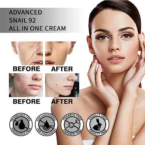 Mucina di Lumaca,Crema Viso con 92% di