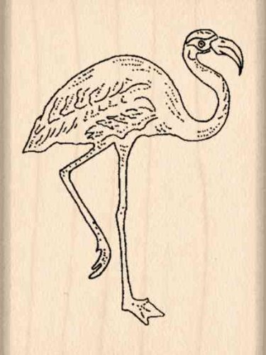 Stamps by Impression Flamingo Rubber Stamp