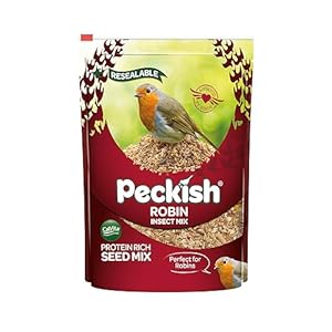 1kg Robin Insect Mix, Bird Feed/Food, Use In Hanging Seed Feeders, Ground Feeders And On Bird Tables