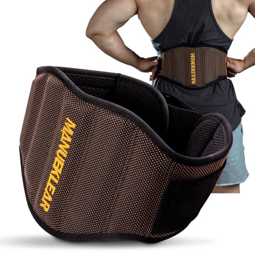 M MANUEKLEAR weightlifting belt