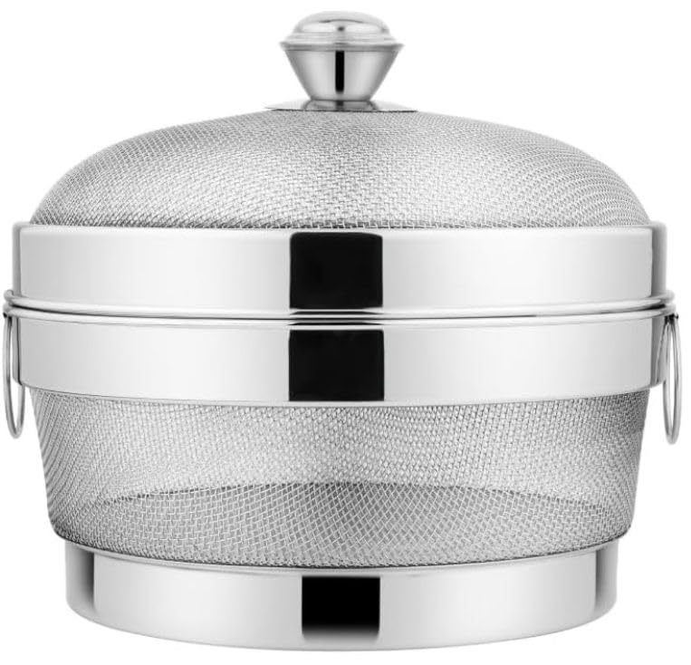 See full amazon price history chart for RUDRA INDUSTRIES STEEL FRUIT BASKET WITH LID,10 INCHI COLANDER WITH LID,VEGETABLEWASH BASKET SIZE -26L×26B×22H CENTIMETRES (1PC) (10 NO LARGE) RUDRA INDUSTRIES STEEL FRUIT BASKET WITH LID,10 INCHI COLANDER WITH LID,VEGETABLEWASH BASKET SIZE -26L×26B×22H CENTIMETRES (1PC) (10 NO LARGE) (B0DG8MWVNX) Amazon Price History, Amazon Price Tracker