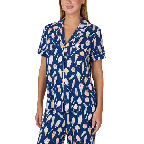 Image of kate spade new york Women's Kate Spade New York Women's Cropped Pant Pj Set